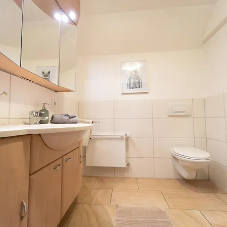 公寓 Hof Koehne - Altes - Katze 施马伦贝格